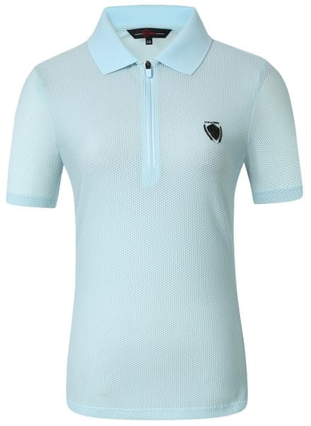 Koszulka Polo Covalliero Jasny Niebieski S/S 2024 - Cavalo